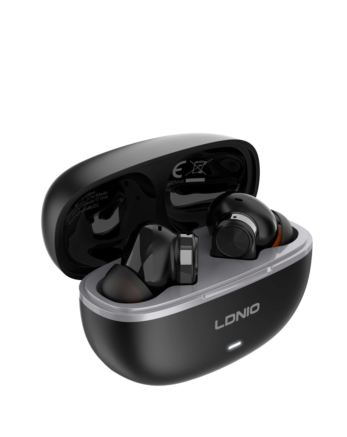 LDNIO T13 TWS Bluetooth Wireless Stereo Earbuds with Microphone — Black
