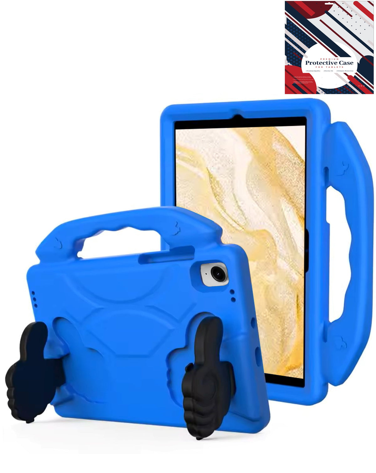 Kickstand Kids Case for Galaxy Tab A9 2023 8.7 / Tab A11 2025 8.7 — Blue