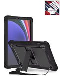Kickstand Case for Galaxy Tab S9 / Tab S9 FE / Tab S10 FE / Tab S10 Lite — Black