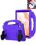 Kickstand Kids Case for Galaxy Tab S9 / Tab S9 FE / Tab S10 FE / Tab S10 Lite — Purple
