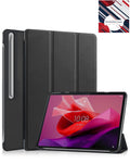 Heavy-Duty Shockproof Kickstand Case for Galaxy Tab S10 Plus / S9 Plus / S8 Plus / S7 Plus / S7 FE 12.4 — Black