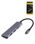 USB-C Expander for — 4K HDMI + USB-C + SD / TF Card Reader