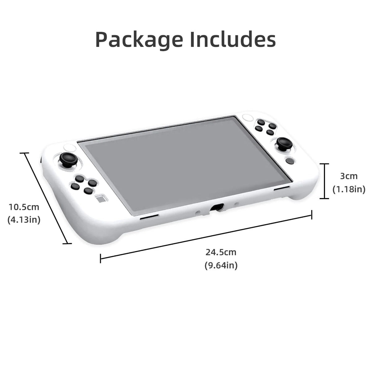 Dobe Silicone Protective Cover for Nintendo Switch OLED — Clear