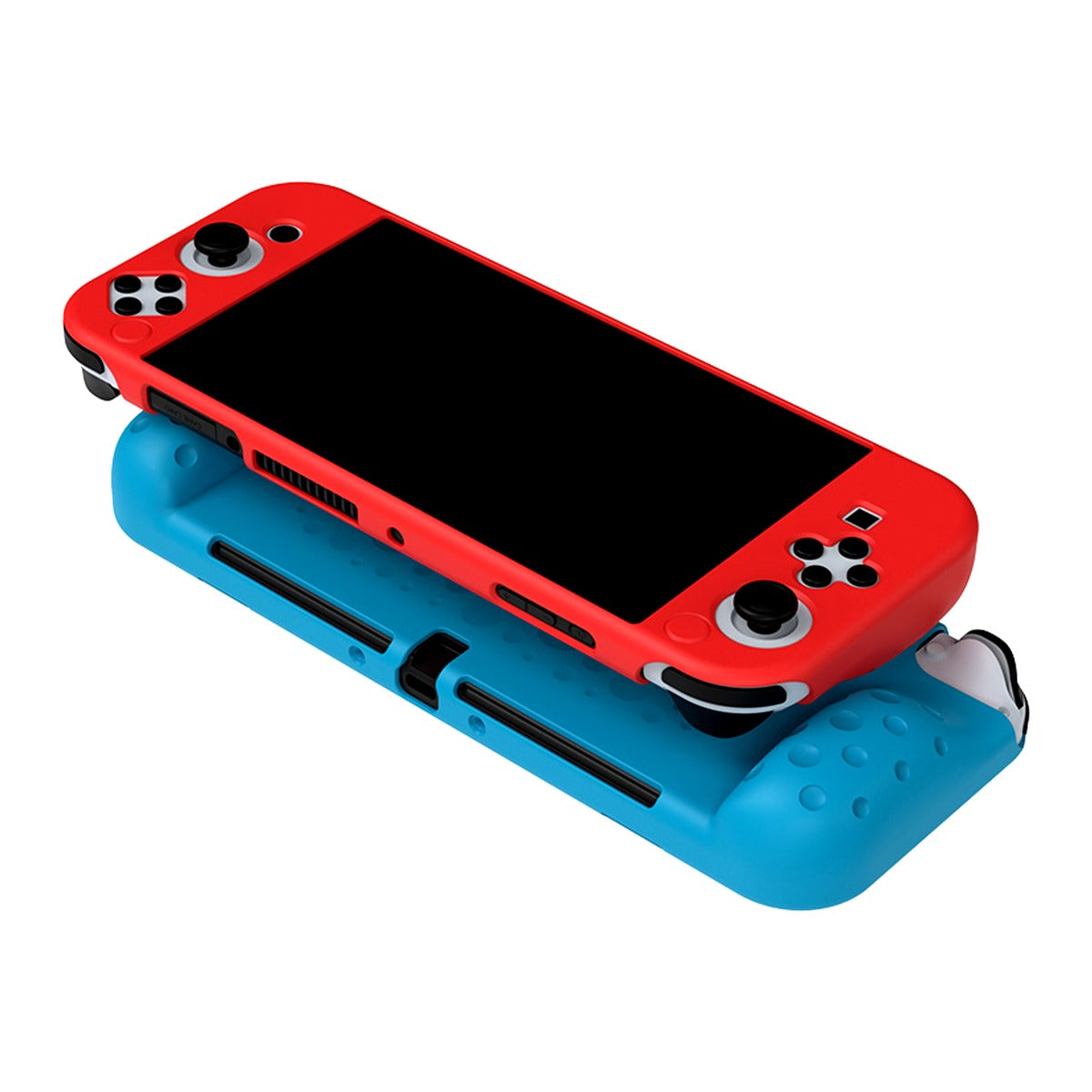 Dobe Silicone Protective Cover for Nintendo Switch OLED — Red