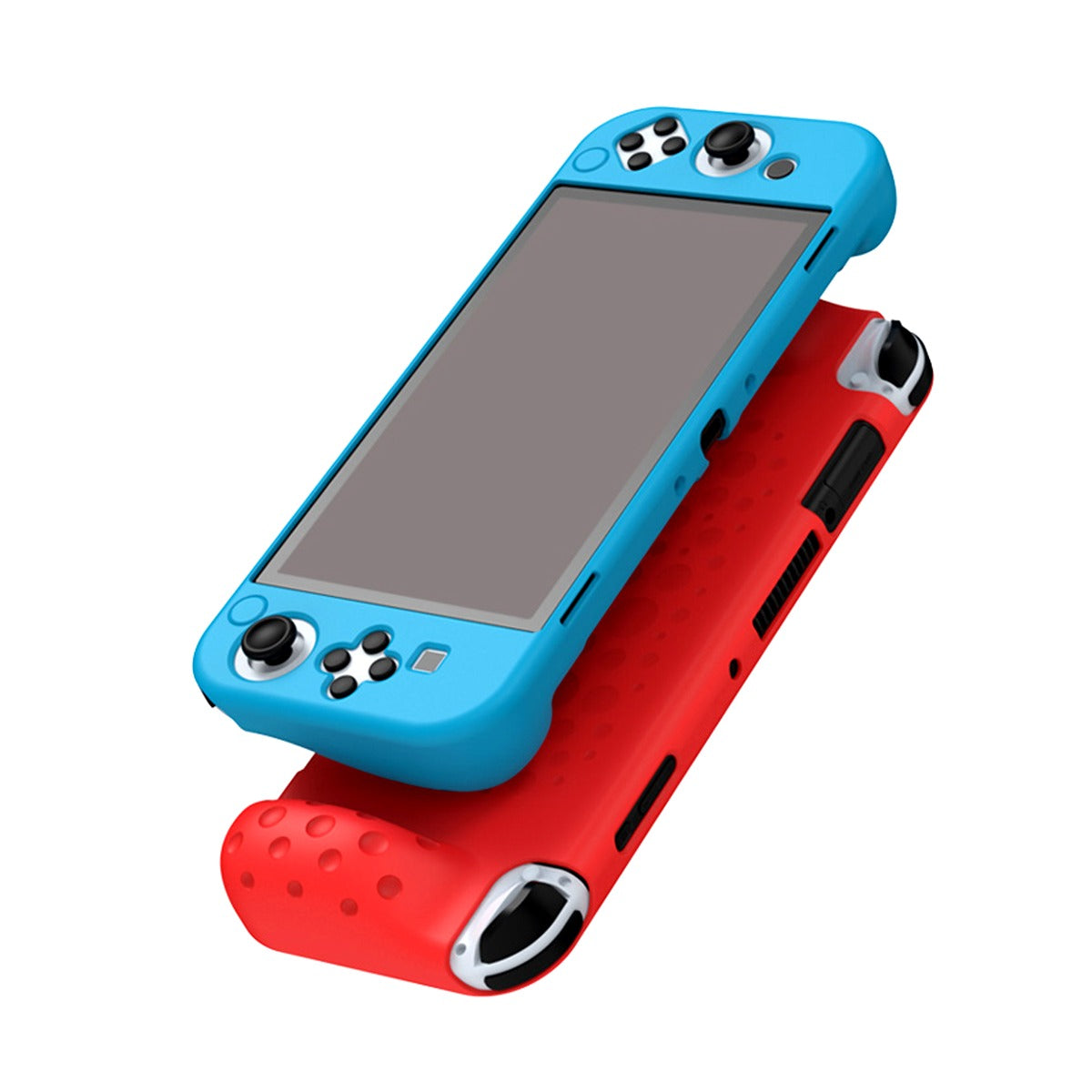 Dobe Silicone Protective Cover for Nintendo Switch OLED — Red