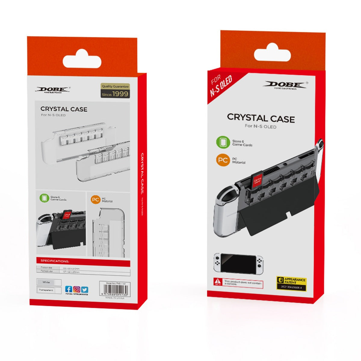 Dobe Protective Kit for Nintendo Switch OLED