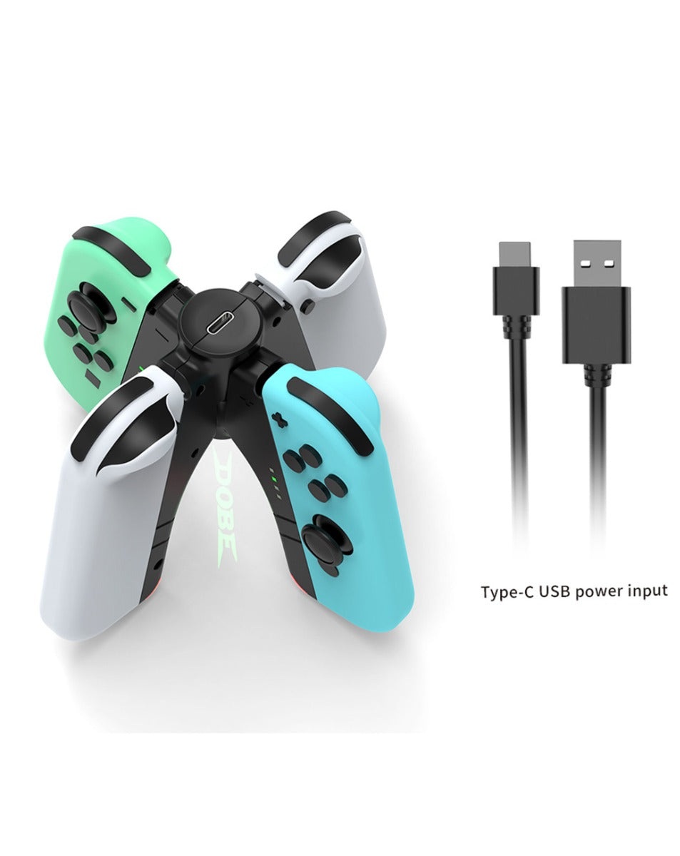 Dobe Combination Charger for Nintendo Joy-Con Controller — 4in1