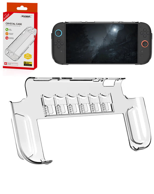 Dobe Crystal Clear Protective Case Case for Nintendo Switch 2