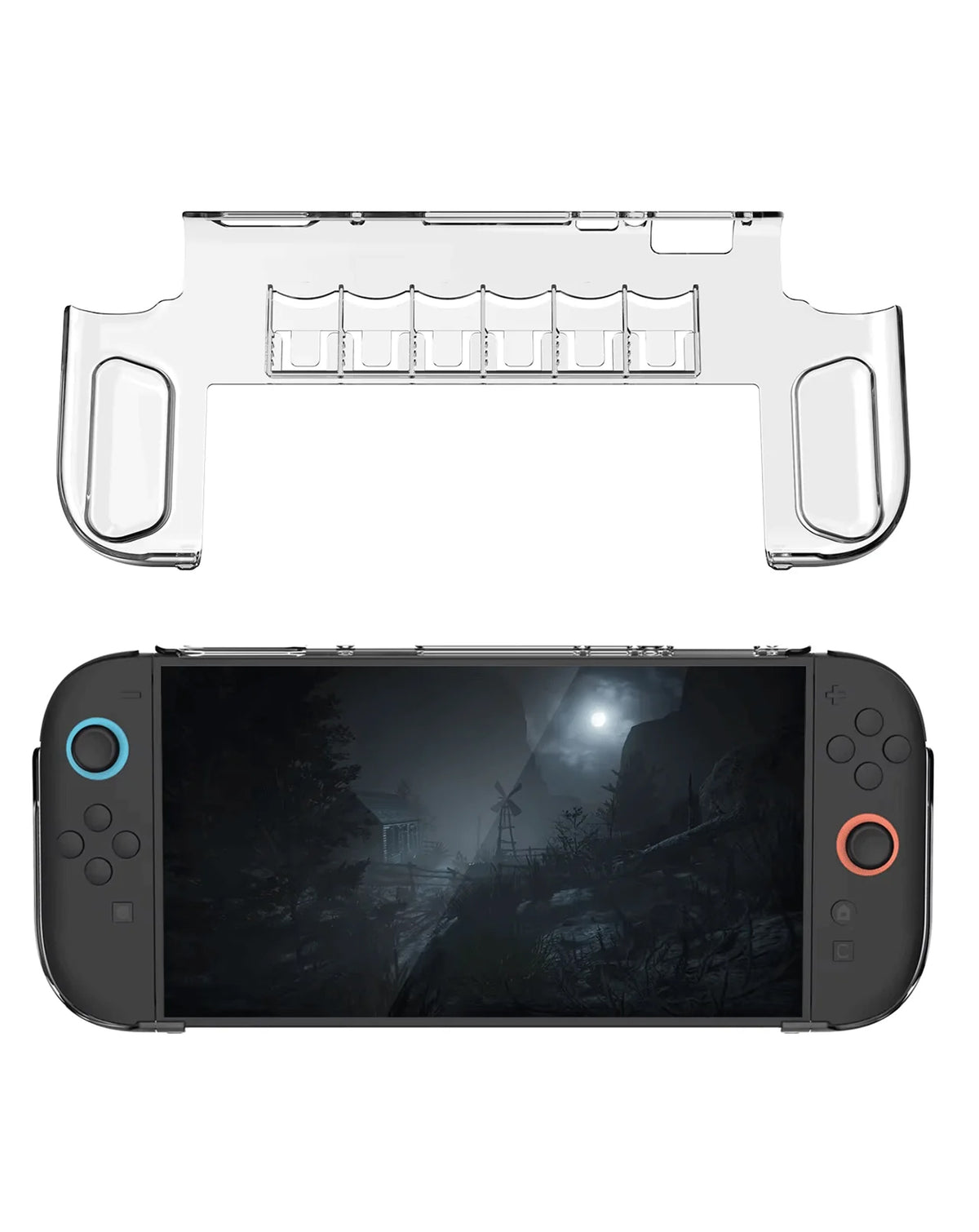 Dobe Crystal Clear Protective Case Case for Nintendo Switch 2