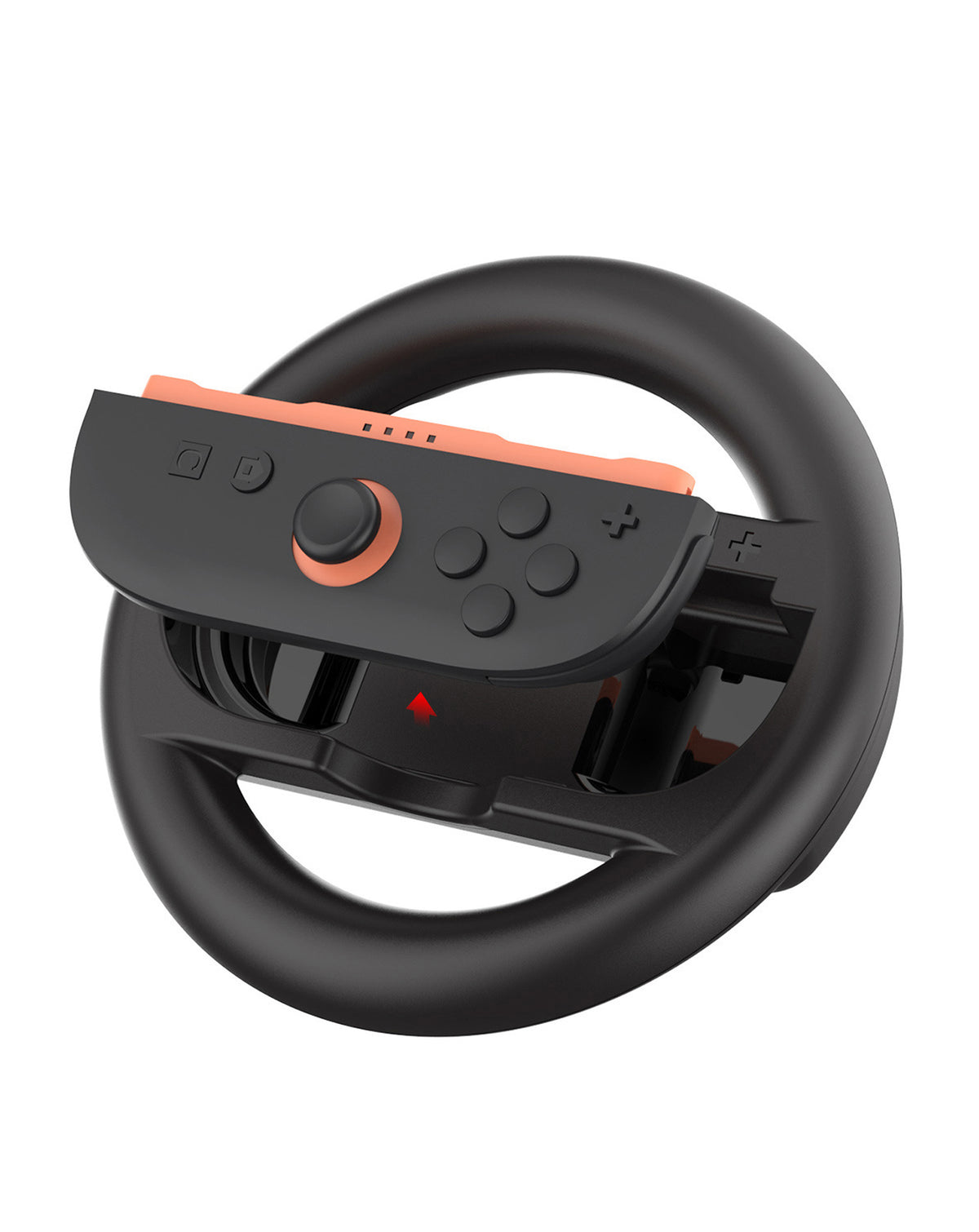 Dobe Steering Wheel for Nintendo Joy-Con 1 and 2 Controllers — 2 Piece Set