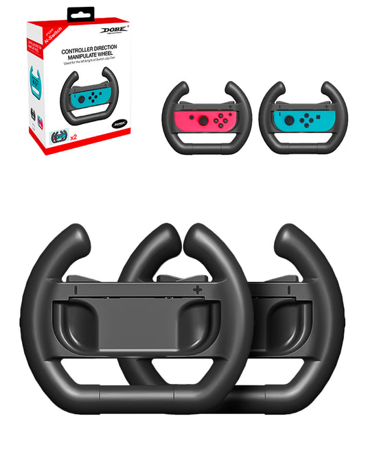 Dobe Steering Wheel Handle Grip for Switch Joy Con Controller