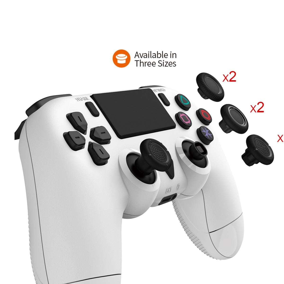 Dobe Bluetooth Controller PlayStation 4 / PC — White
