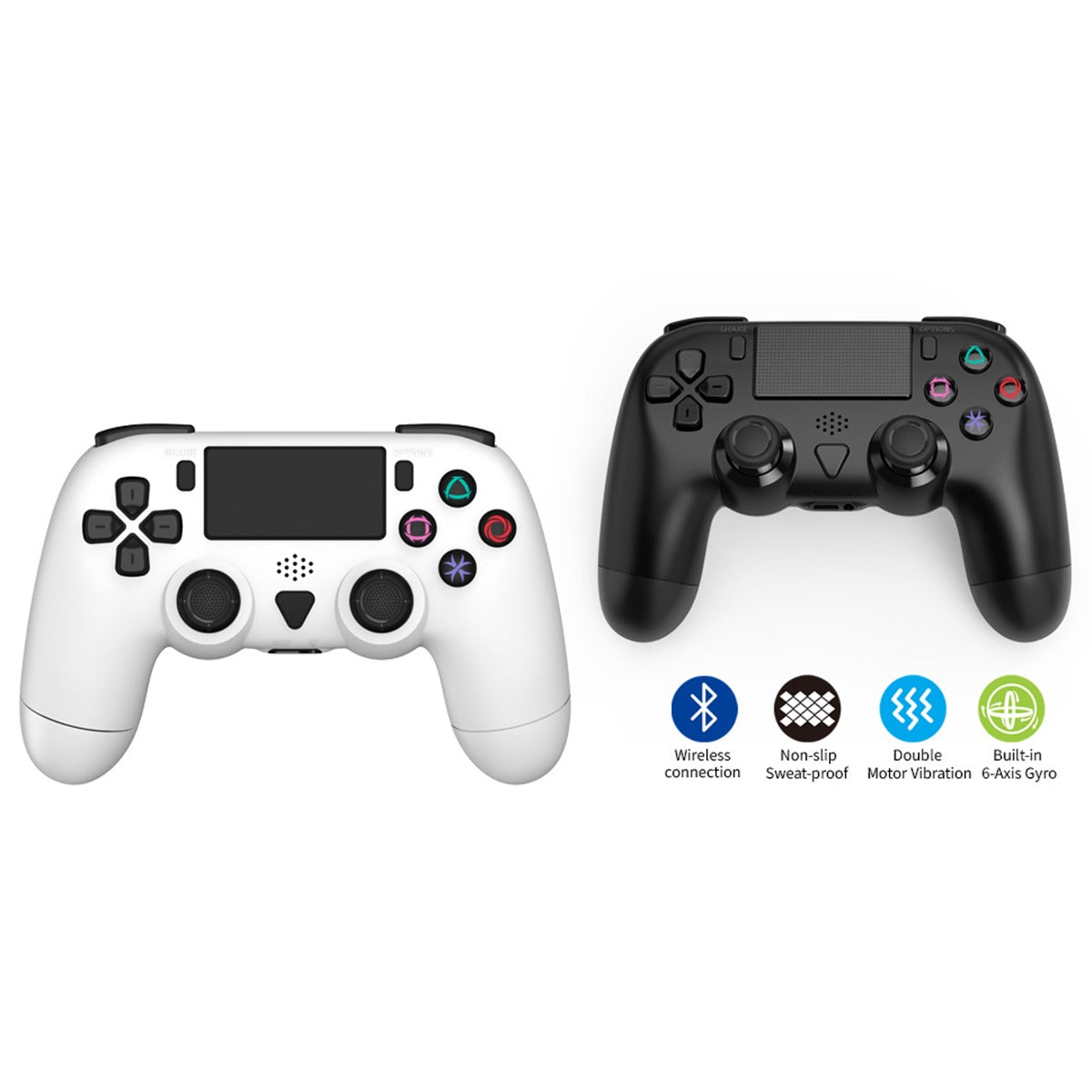 Dobe Bluetooth Controller PlayStation 4 / PC — White