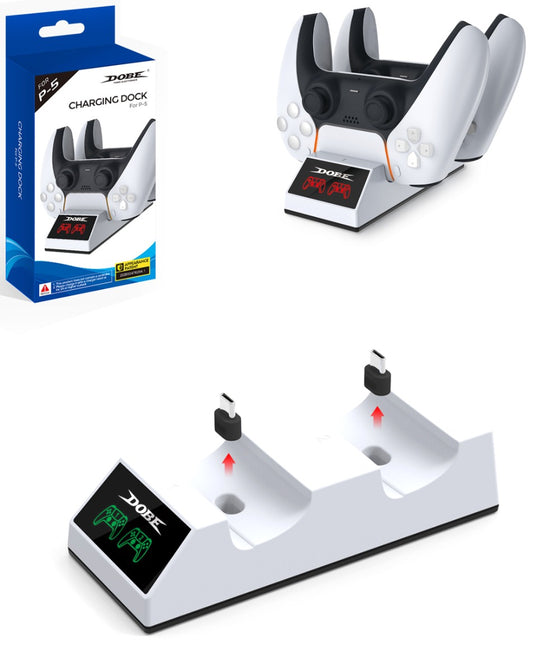 Dobe Controller Charging Stand for PlayStation 5 / Elite Controllers — Dual Sense