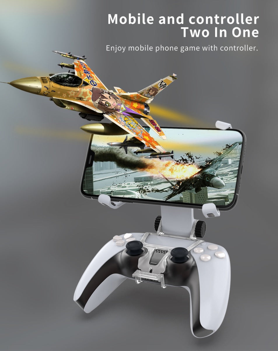 Dobe Mobile Phone Clamp for PlayStation 5 Wireless Controller — Dual Sense