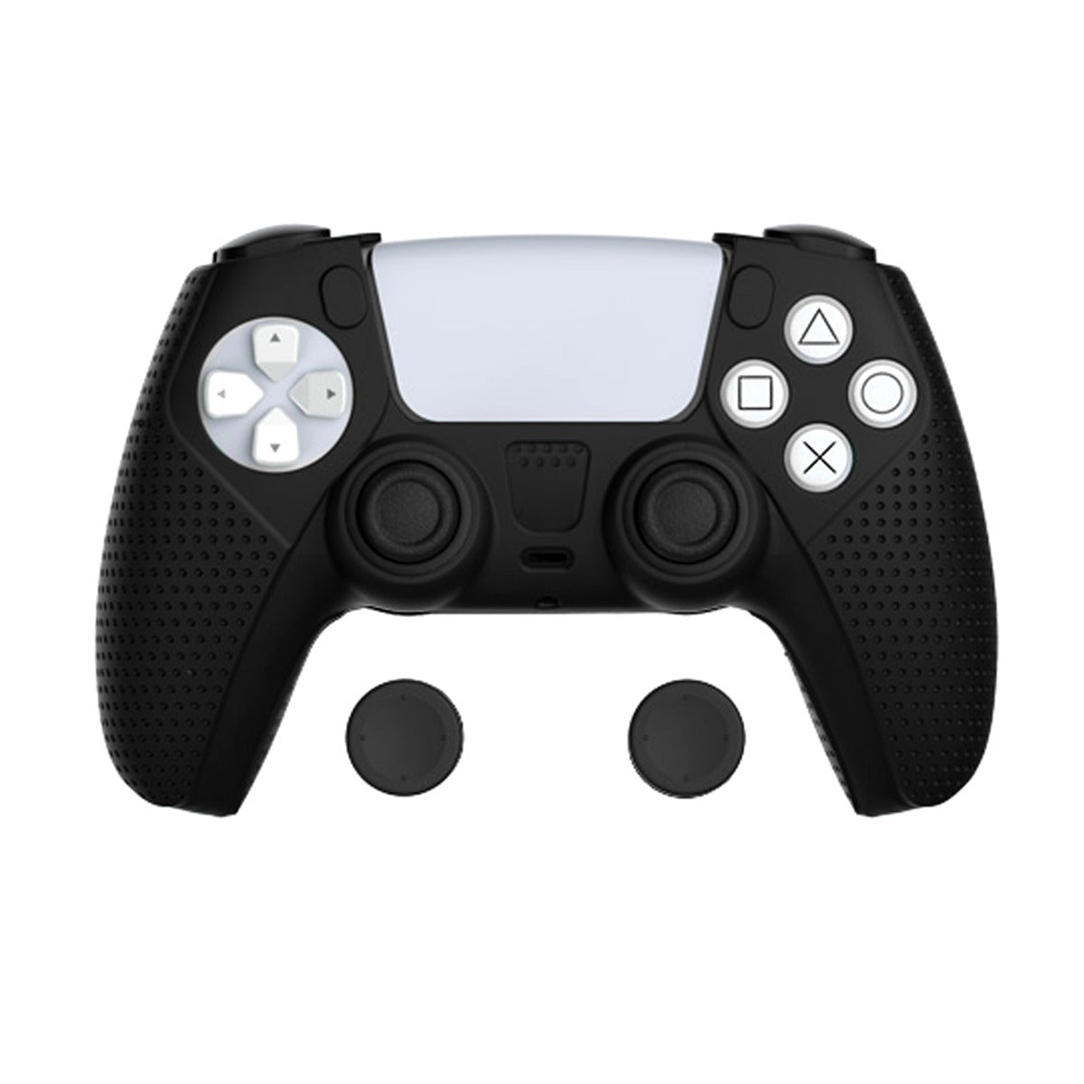Dobe Controller Silicon Case for PlayStation 5 Wireless Controller — Black, Dual Sense
