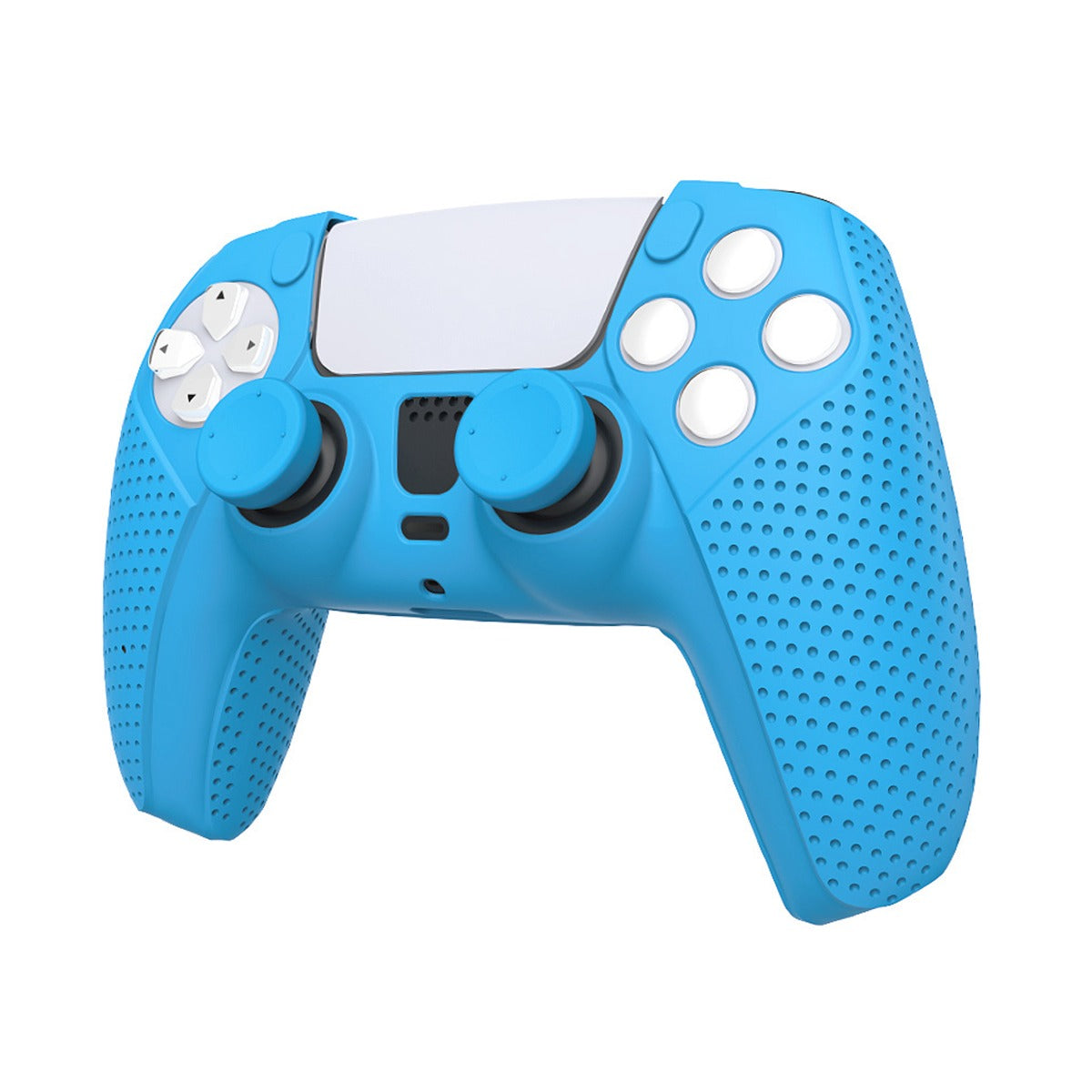 Dobe Controller Silicon Case for PlayStation 5 Wireless Controller — Red, Dual Sense