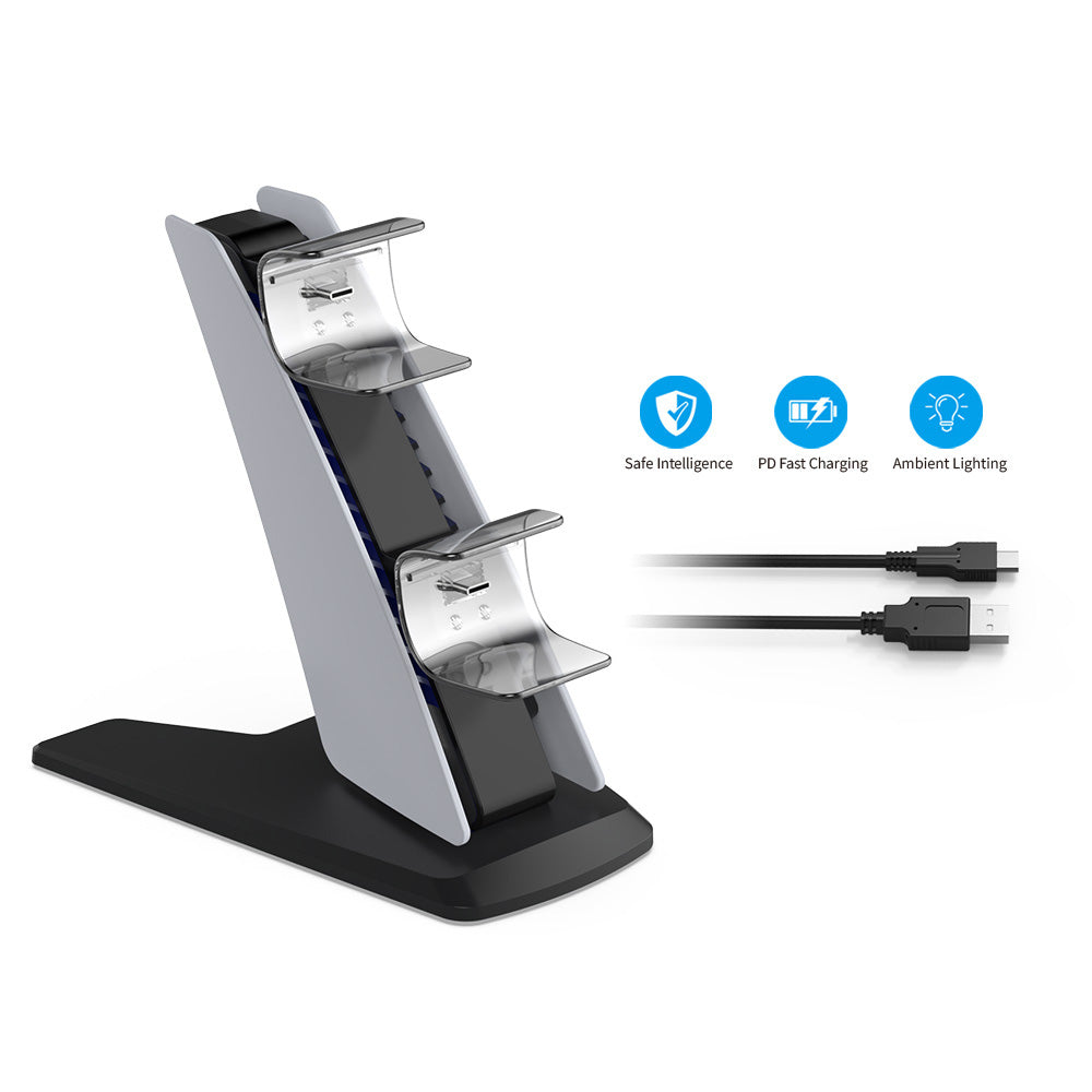 Dobe Dual Vertical Charger for PlayStation 5 Controllers