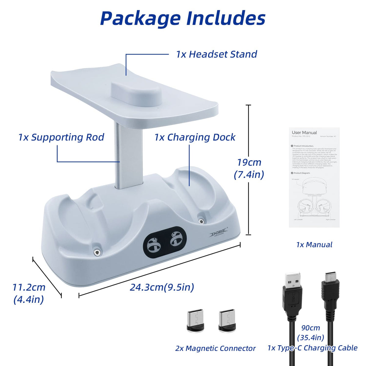Dobe Charging Stand for Playstation 5 & VR 2