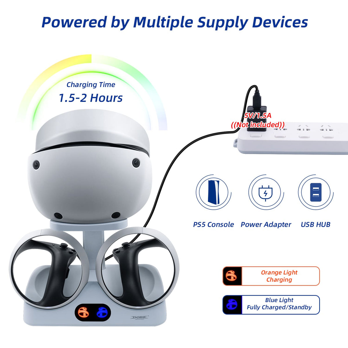Dobe Charging Stand for Playstation 5 & VR 2