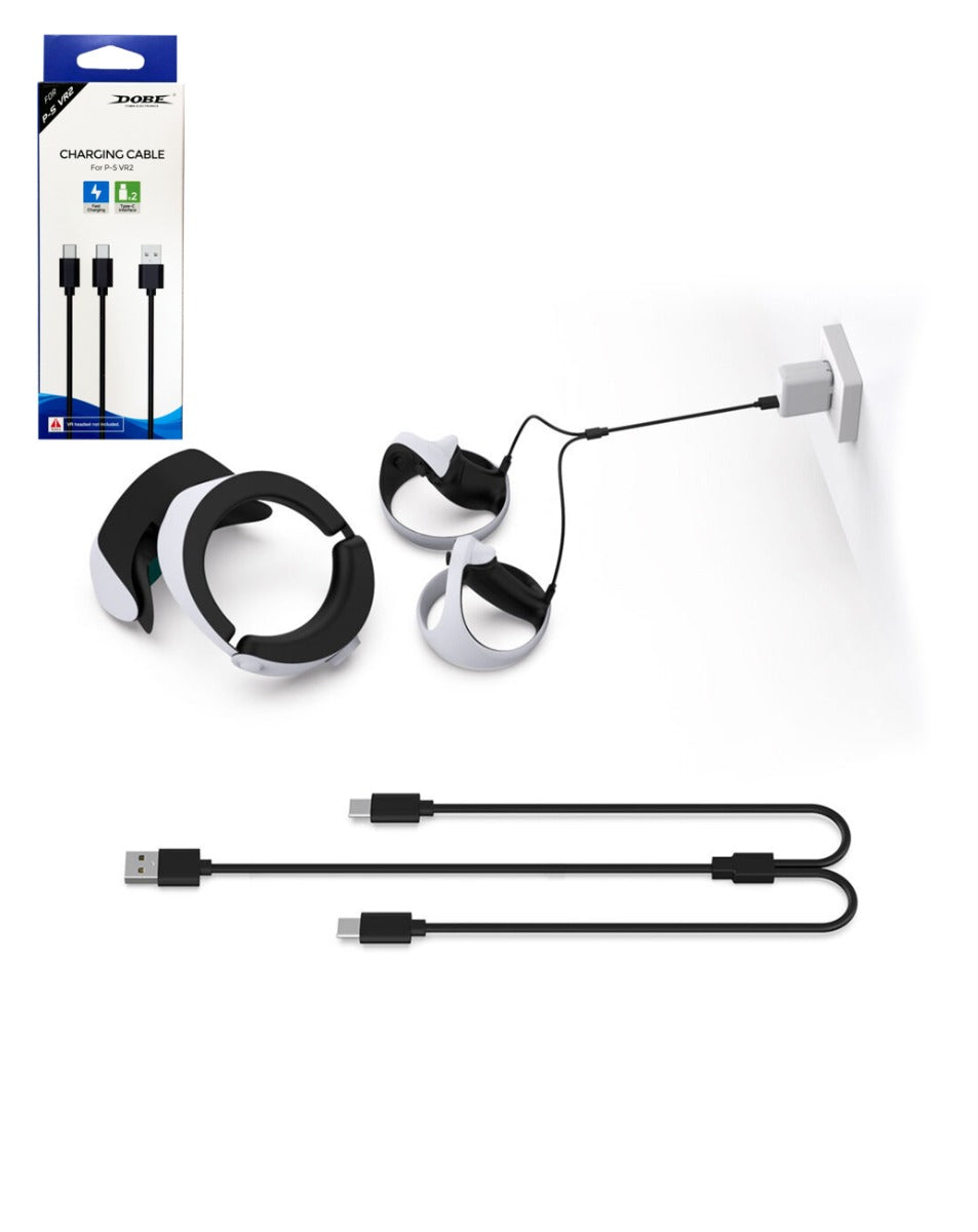 Dobe Dual USB Controller & VR Charging Cable for PlayStation 5