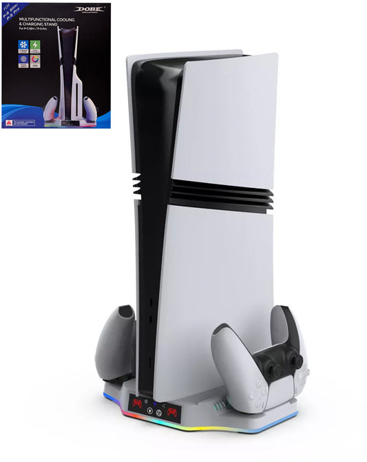 Dobe RGB Multifunctional Cooling Stand for PlayStation 5 Pro / 5 Slim