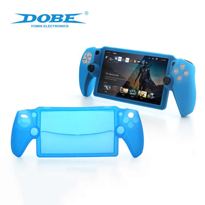 Dobe Silicone Protective Cover for PlayStation 5 Portal — Blue