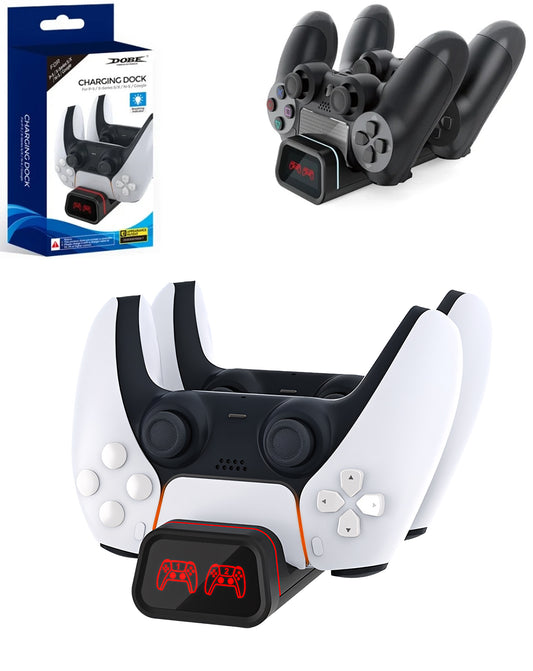 Dobe Controller Charging Dock for Xbox Elite 2 / Xbox Series S & X / Switch Pro / PlayStation 5