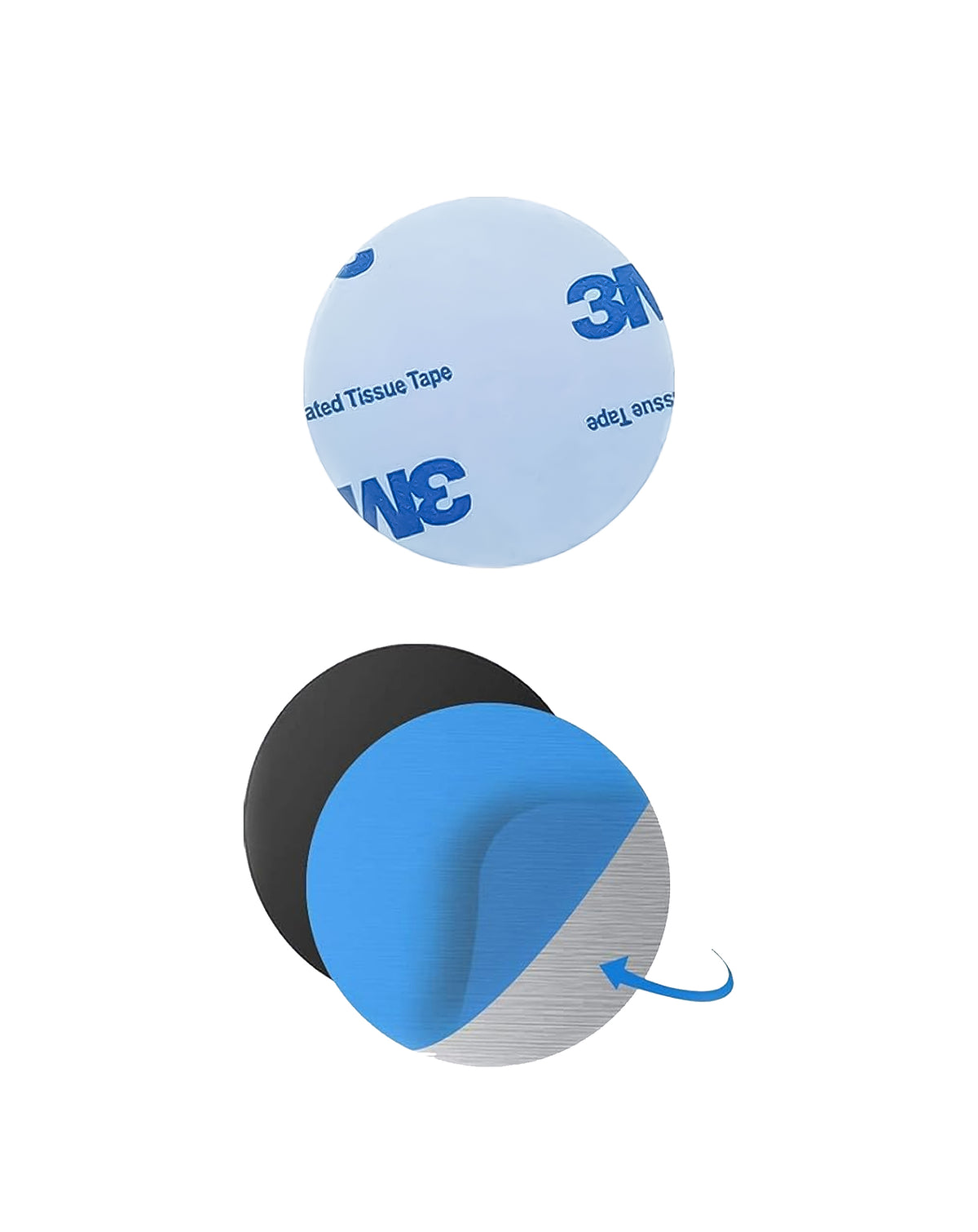 EVO Round Magnetic Metal Sticker for Inside Case
