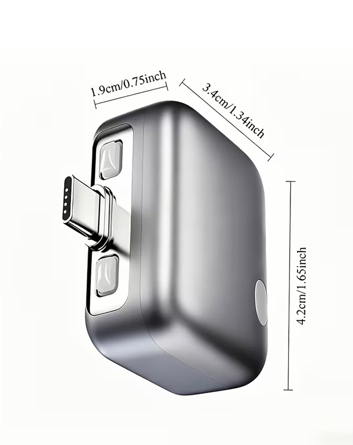 Full Charge Disconnector Automatically Cuts Power Ejects Smart Plug — Silver