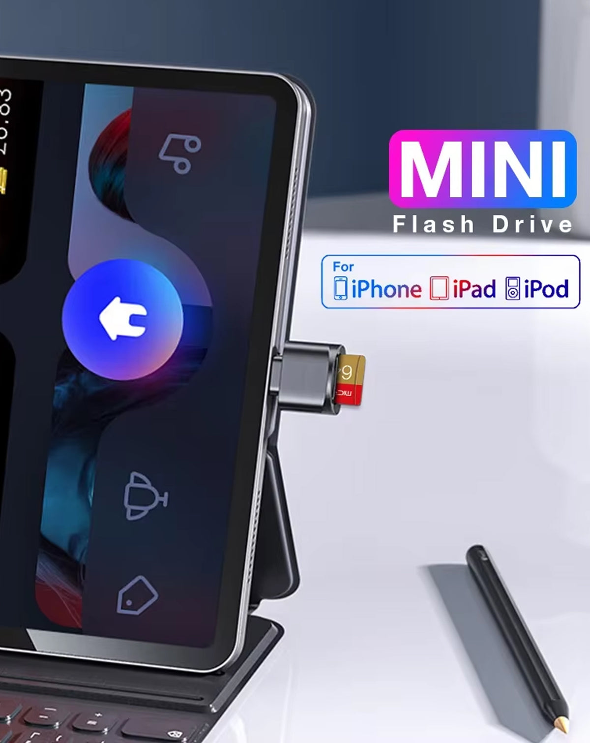 USB 2.0 Phone Micro SD Card Reader