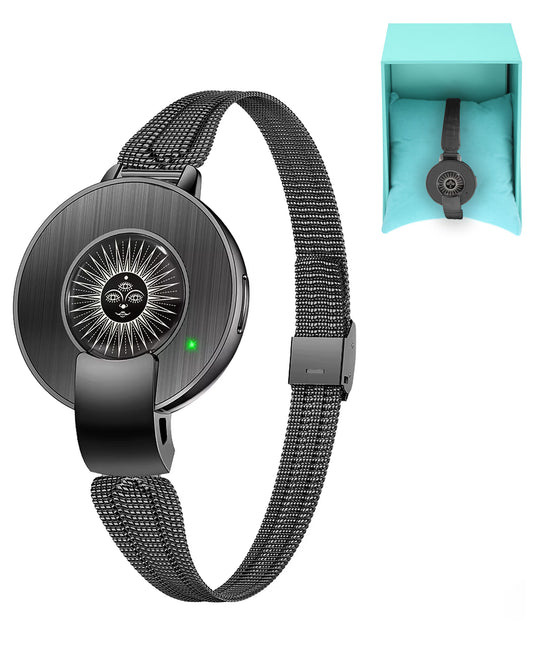 QWatch Pro Smart Watch with Amoled Display — Black