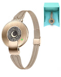 QWatch Pro Smart Watch with Amoled Display — Gold