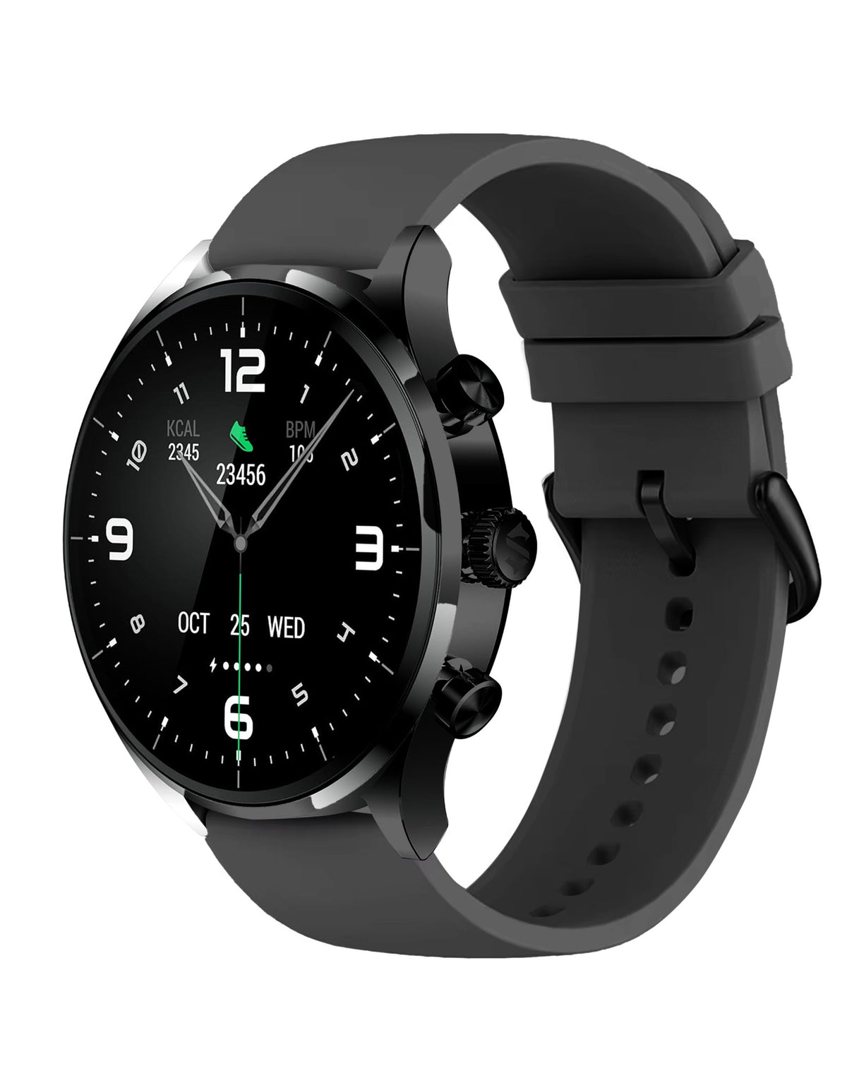 DaFit Smart Watch with 1.43" Amoled Display — Black