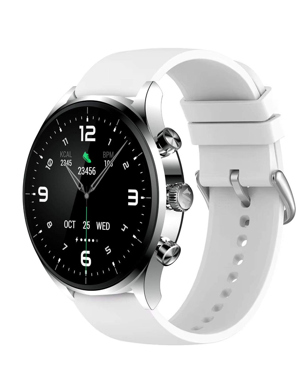DaFit Smart Watch with 1.43" Amoled Display — Silver