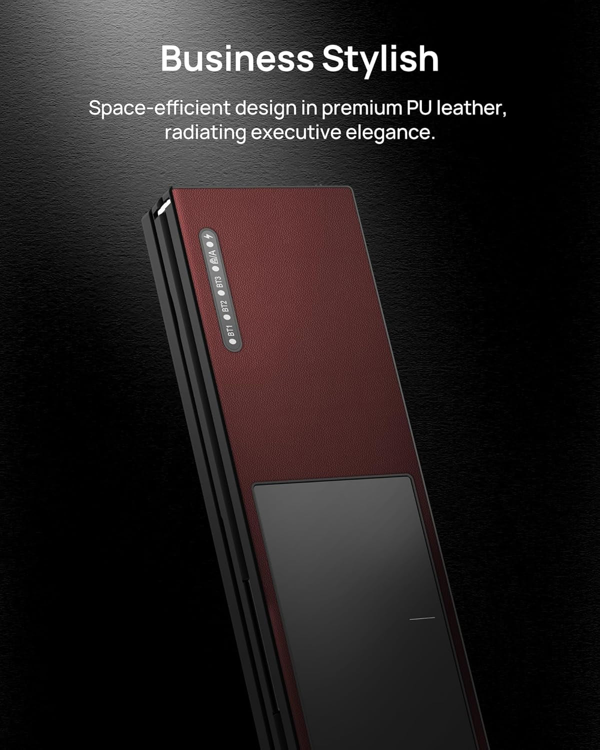 Harmonica Triple Fold Keyboard — Black