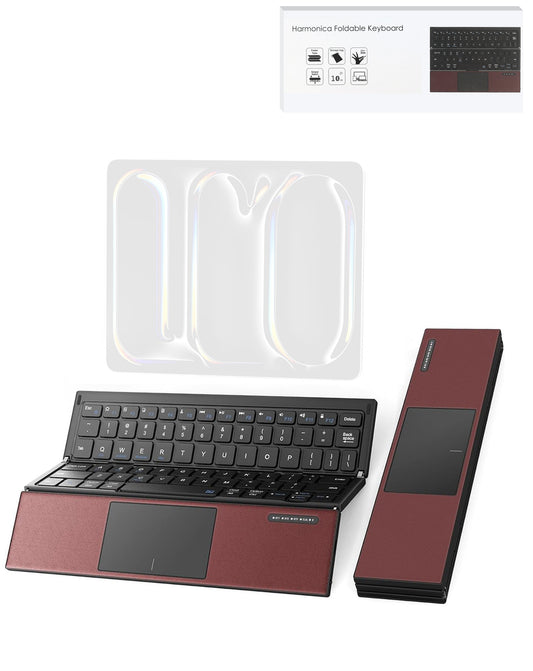 Harmonica Triple Fold Keyboard — Black