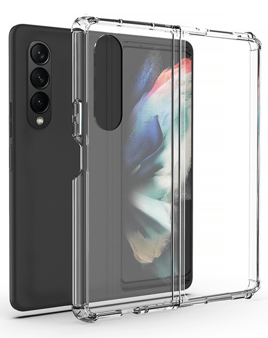 Crystal Clear Case for Galaxy Z Fold 4 — Clear