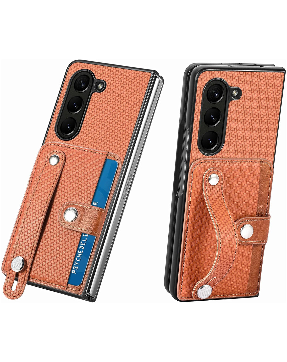 Wallet Case for Galaxy Z Fold 6 — Brown