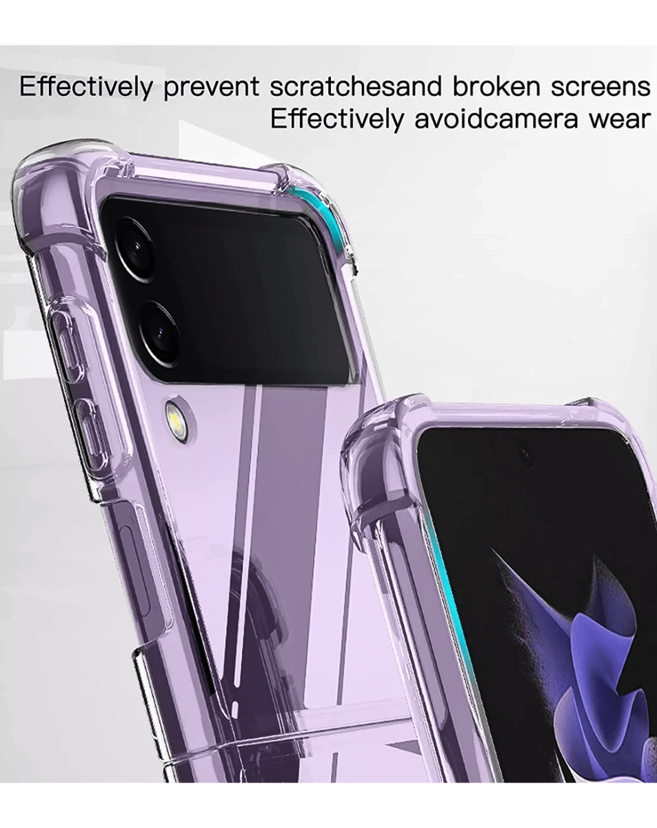 Crystal Clear Case for Galaxy Z Flip 4 — Clear