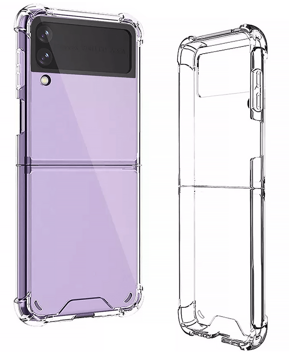 Crystal Clear Case for Galaxy Z Flip 4 — Clear