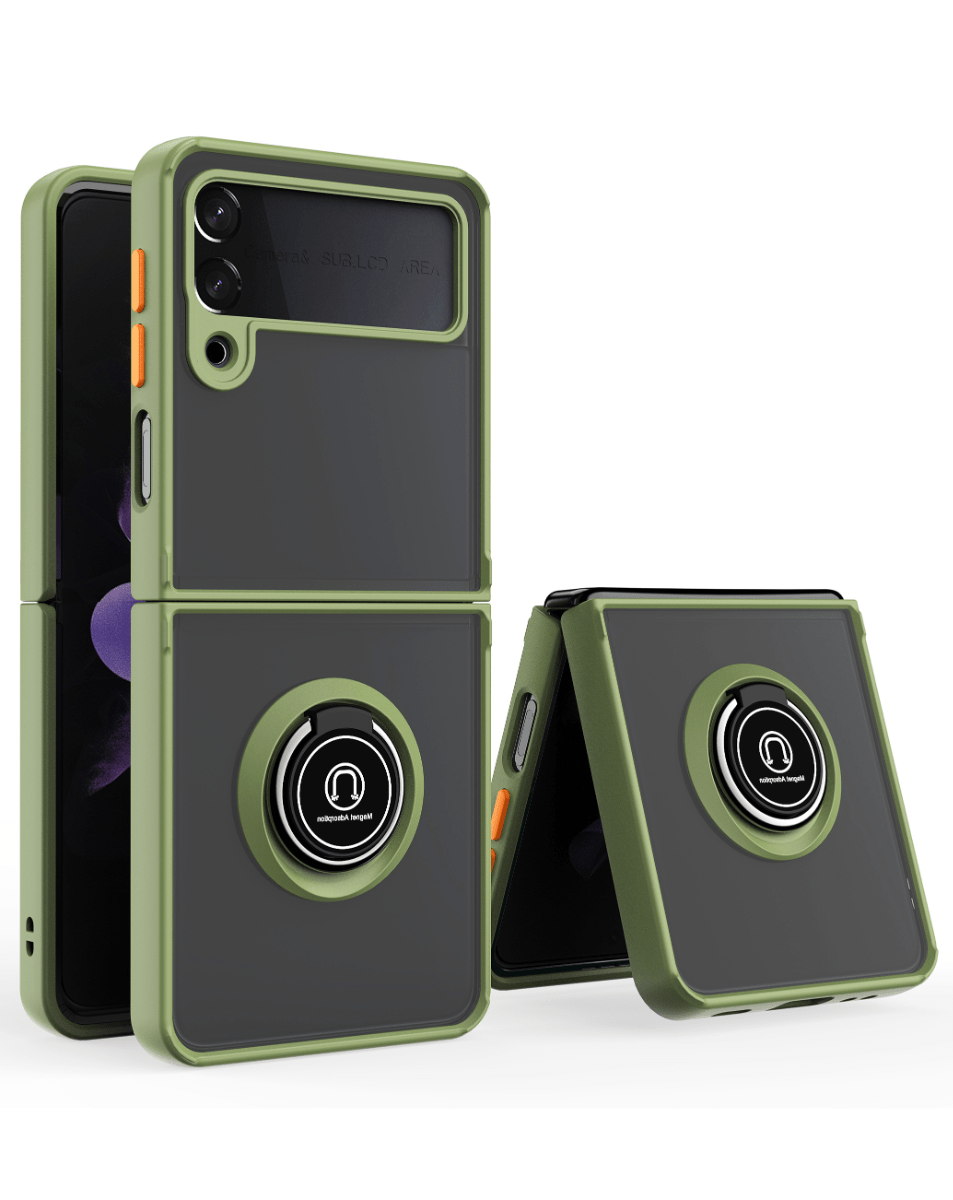 Kickstand Case for Galaxy Z Flip 4 — Dark Green