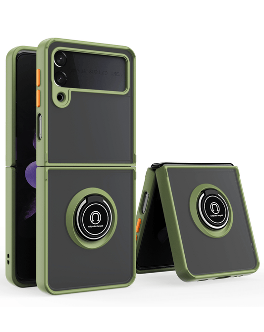 Kickstand Case for Galaxy Z Flip 4 — Dark Green
