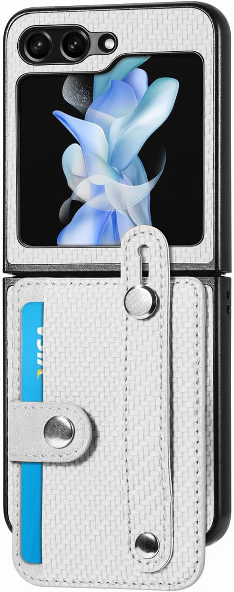 Wallet Case for Galaxy Z Flip 5 — White