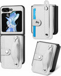 Wallet Case for Galaxy Z Flip 5 — White